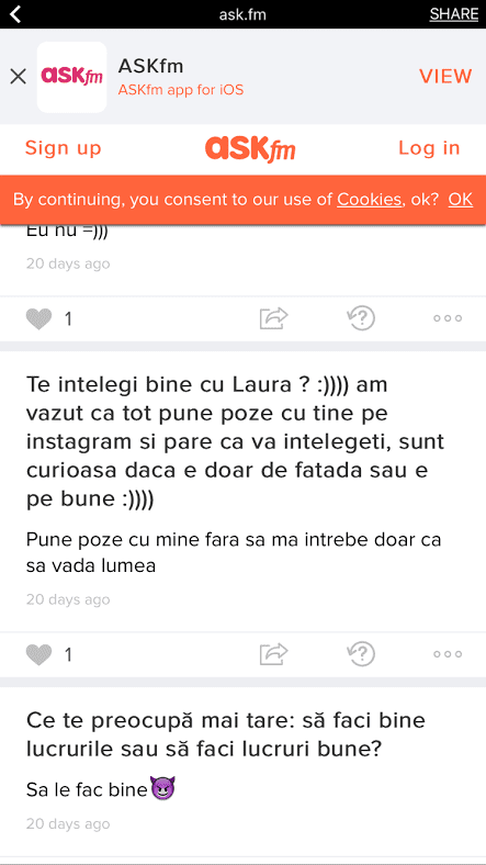 ioana conversatie