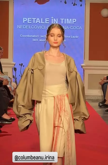 Irina Columbeanu defilează pe podium (4)