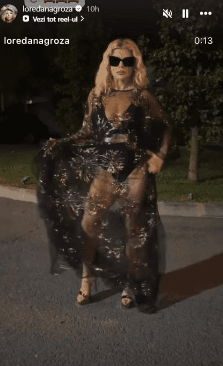 Loredana Groza in lenjerie intima