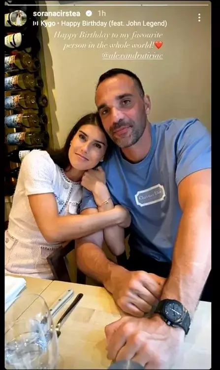 Sorana Cîrstea și Ion Alexandru Țiriac (1)