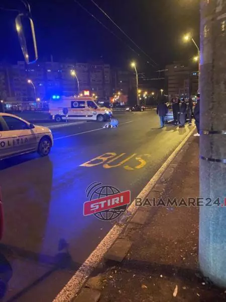 accident baia mare-pieton2