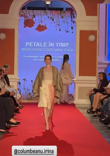 Irina Columbeanu defilează pe podium (5)