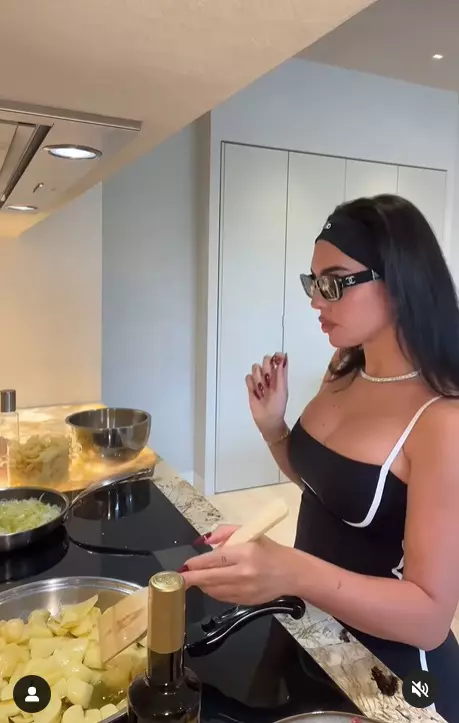 georgina rodriguez omleta spaniola 6