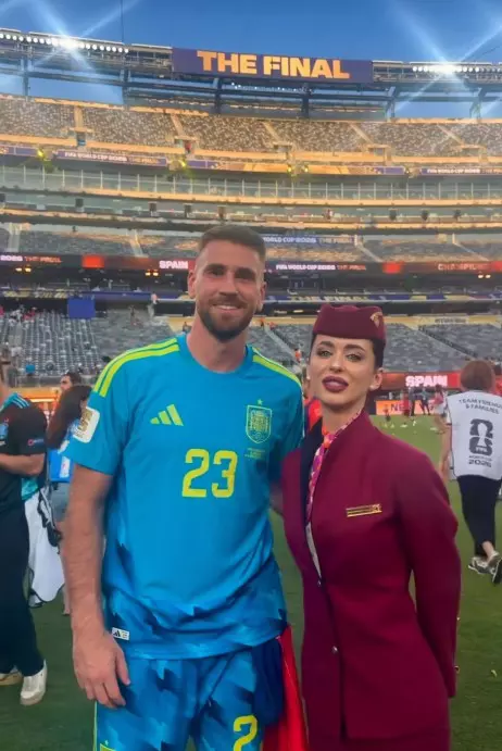 Unai Simon și Nicoleta Atanase