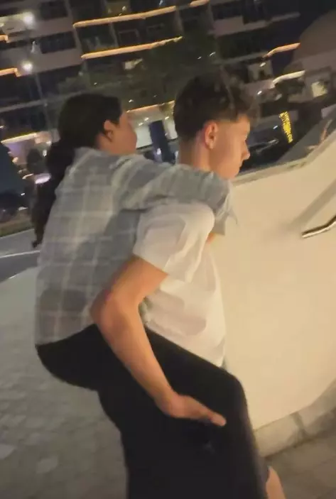 Eva ș David Măruță în Dubai
