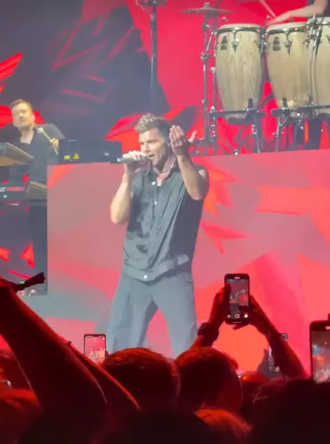 ricky martin concert dubai