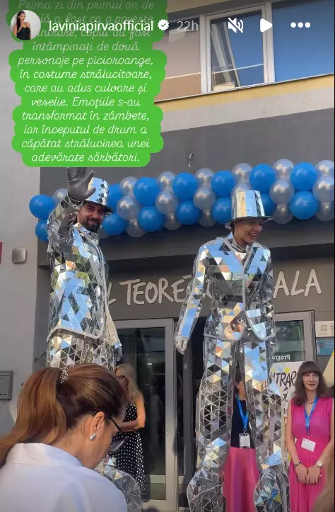 Stefan Banica Lavinia Pirva prima zi de scoala Alexandru 4