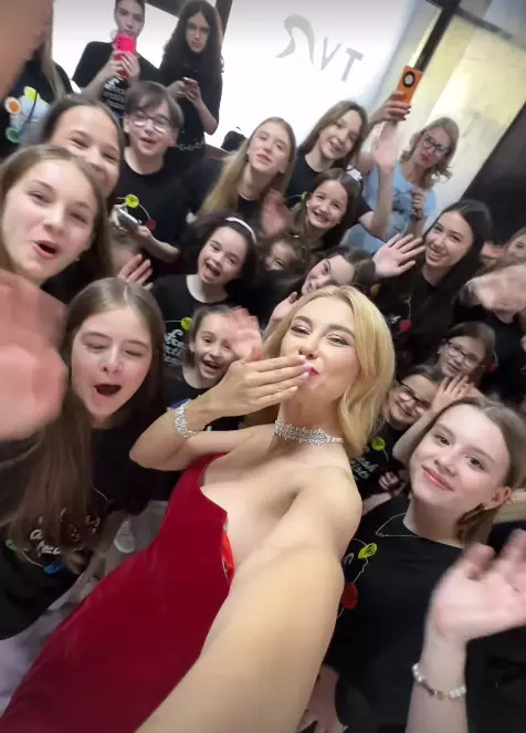 Andreea Bălan la TVR