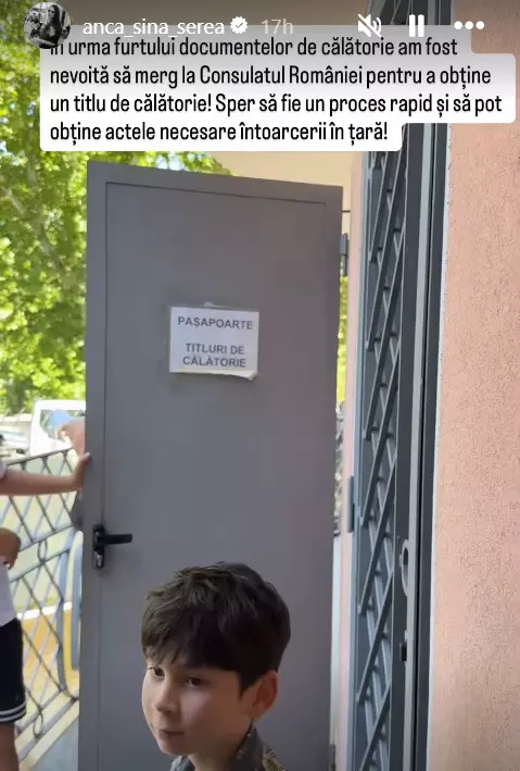 Anca Serea si-a pierdut actele italia 1