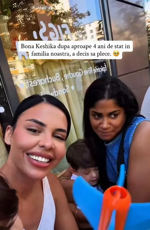 Andreea Popescu - plecare bona