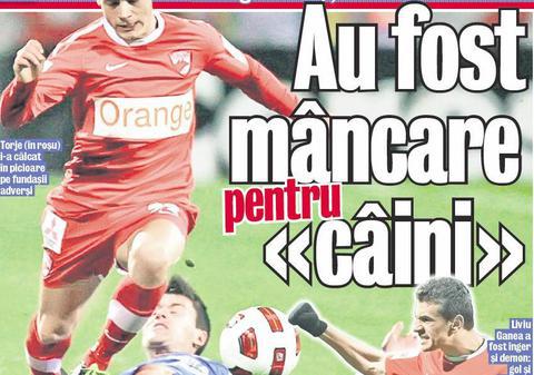 Dinamo - Tg. Mureş 4-1 |Mureşenii au fost mâncare pentru "câini"