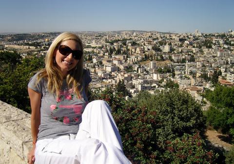 Luana Ibacka, călătorie în Ţara Sfântă