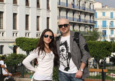 Foto | Ion din Romania a cântat hore româneşti în Algeria