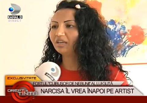 Narcissa, iubita lui Guţă: "Eu încă îl mai iubesc deşi acum el e în călduri"
