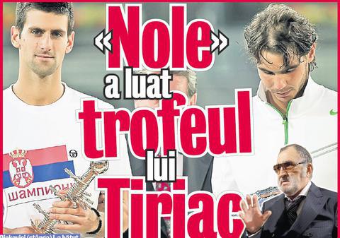 "Nole" a luat trofeul lui Ţiriac