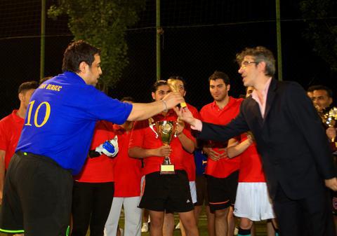 Dan Bursuc a strâns maneliștii la campionatul de fotbal ce-i poartă numele
