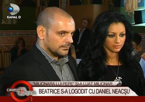 Beatrice Tican şi Daniel Neacşu s-au logodit