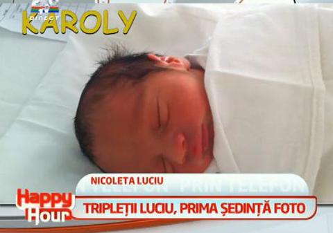 Uite cele mai tari fotografii cu Kim, Kevin şi Karoly, tripleţii Nicoletei Luciu!