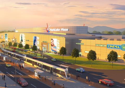 A început construcţia mallului ParkLake Plaza