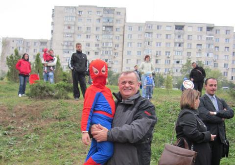 Onţanu s-a pozat cu Spiderman!