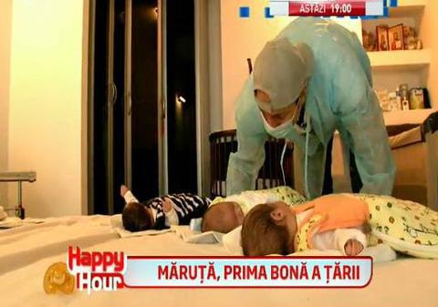 Cătălin Măruţă a fost bona tripleţilor Nicoletei Luciu | Foto 