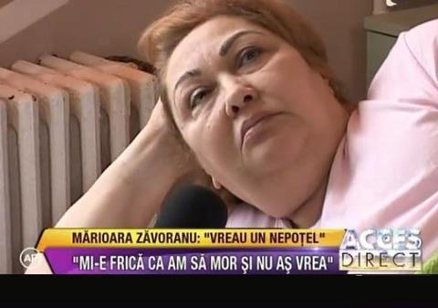 Mărioara Zăvoranu: "Vreau să înfiez un copil"