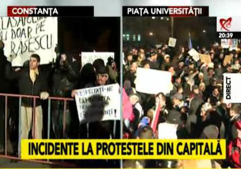 FOTO | A CINCEA ZI DE PROTESTE | Mii de oameni în stradă în Bucureşti, Cluj, Constanţa, Braşov | GALERIE FOTO