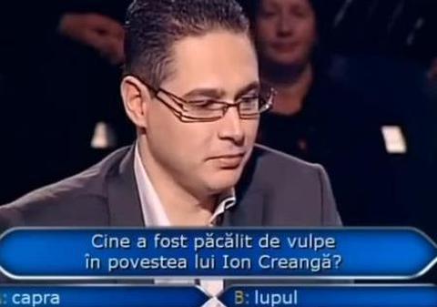 Ce ruşine! Tânărul acesta nu a ştiut cine a fost păcălit de vulpe în povestea lui Ion Creangă! | VIDEO