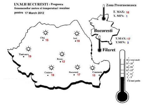 Vom avea 21°C în Bucureşti mâine! Primăvara prinde putere weekendul acesta în toată ţara