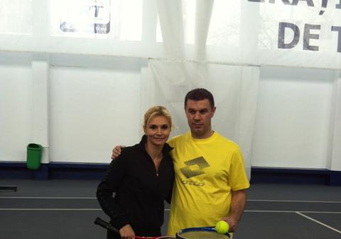 Mihai Leu - Ruxandra Dragomir, dublu "mortal" pe terenul de tenis!
