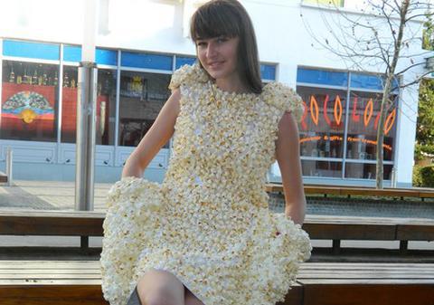 Ai purta o rochie de mireasă din popcorn? | FOTO