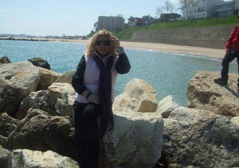 Regina blănurilor, Flora Năstase, vacanţă pe Litoralul românesc!