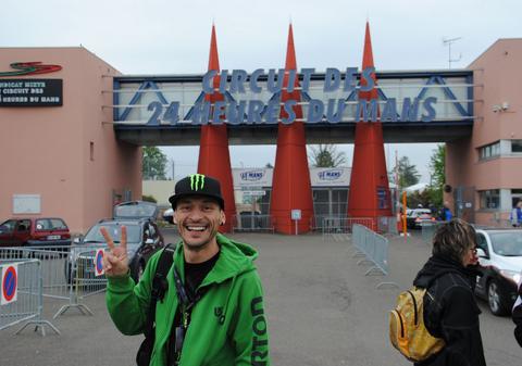 DJ-ul ProFM George Vintilă a asistat la show-ul pilotului Valentino Rossi