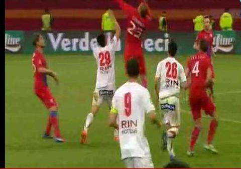 Meciul de fotbal  Steaua - Dinamo, supravegheat de 90 de camere video