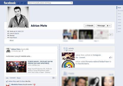 Cine mai e ca el? Mutu postează manele pe Facebook: "Le ascult cu plăcere" Vezi ce melodie a ales!