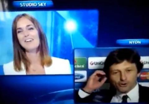 Directorul echipei Paris Saint-Germain şi-a CERUT iubita ÎN CĂSĂTORIE ÎN DIRECT! Vezi ce i-a răspuns aceasta! VIDEO