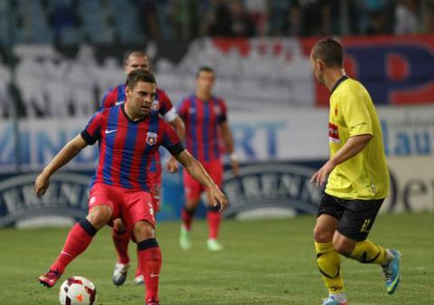 Steaua a învins Ceahlăul cu 2-1