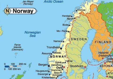 În Norvegia se intră doar cu pașaportul!