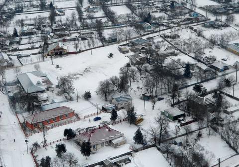 IMAGINI SPECTACULOASE! Uite cum se văd din elicopter zonele cele mai afectate de zăpadă! FOTO
