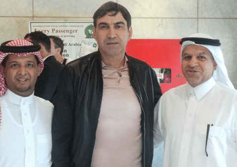 EXCLUSIV / Primele fotografii cu Victor Piţurcă de la sosirea în Arabia Saudită
