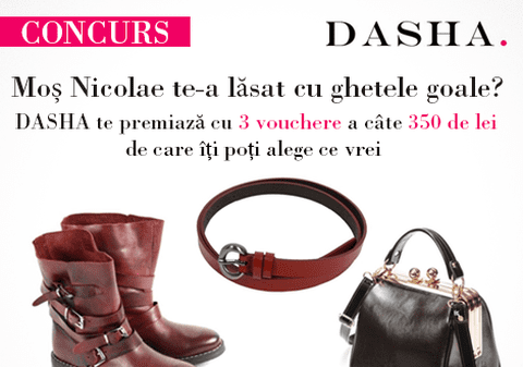 Au fost desemnați CÂȘTIGĂTORII concursului de Moș Nicolae sponsorizat de DASHA.RO cu vouchere de 350 de lei