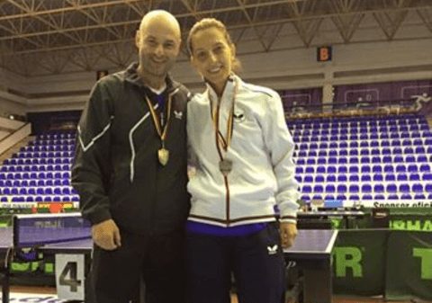 Filimon şi Samara, campioni naţionali la dublu mixt