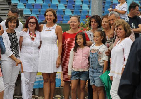 Carmen Iohannis nu ratează nici un meci al Simonei Halep