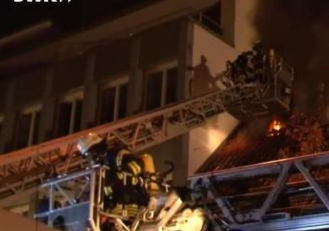 Patru români au murit într-un incendiu în Germania VIDEO
