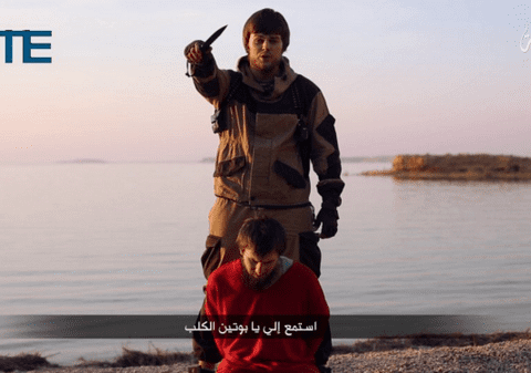 ISIS a decapitat un spion rus. Ameninţări dure pentru Putin: "Vă vom ucide fiii"