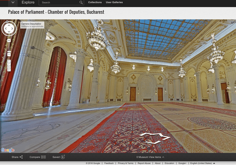 IMAGINI SPECTACULOASE DIN CASA POPORULUI. Acum Palatul Parlamentului poate fi văzut din întreaga lume