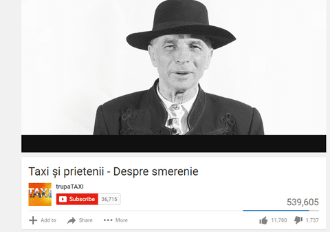 Grigore Leșe vrea să fie scos din videoclipul piesei-manifest despre Catedrala Mântuirii al trupei Taxi