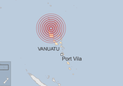 Al doilea cutremur major în Vanuatu, în decurs de 3 zile