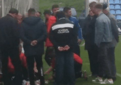 Ţîru a creat panică la Voluntari. Jucătorul şi-a revenit după zece minute!