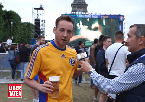 Euro 2016. Naționala de fotbal a României este susținută în Franța și de fani din Irlanda de Nord, cuceriți de Generația de aur VIDEO EXCLUSIV